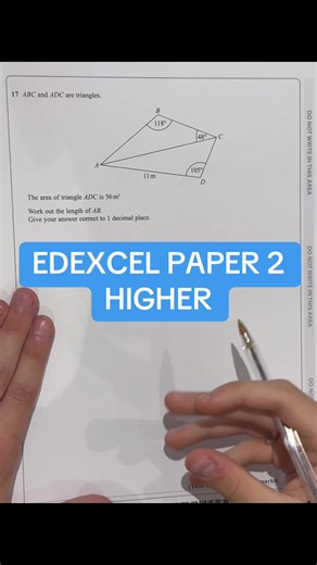 GCSE Maths - Paper 2 Trigonometry #maths #gcse #gcsemaths