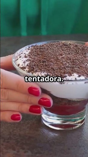 Postre en Vaso de Oreo en 5 Minutos 🍫🍓