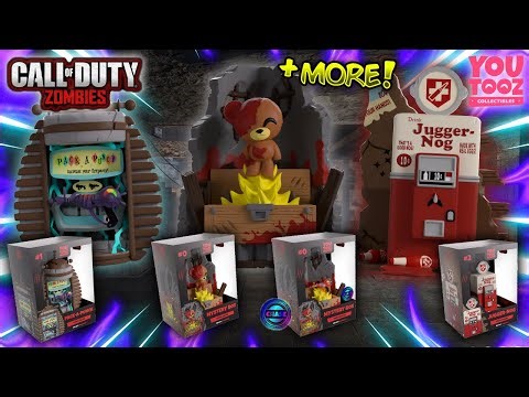 *NEW* Dive into Call of Duty Zombie Perks from ‪@Youtooz‬ (Vinyl Figures)