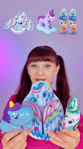 ASMR Unicorn 🦄 Candy, Lollipops, Chocolate #asmr #mukbang | ASMR Lilibu
