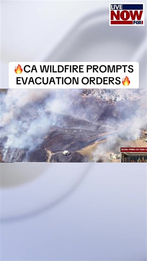 Evacuation orders and warnings are in place after a fire erupted in Simi Valley late Monday morning. #news