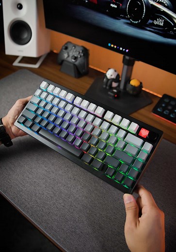 Elecfox Spectra 75 Typing Test & Unboxing