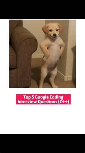 Top 5 Google Coding Interview Questions 2026 | C++ Interview Preparation