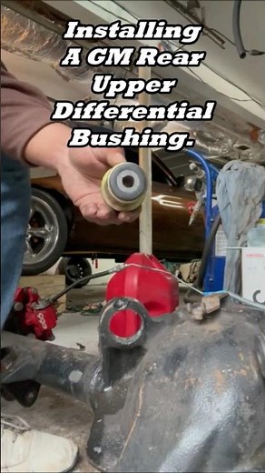 Installing A GM Differential Bushing. Hotchkis Install/Removal Tool. #coverman66 #shorts #suspension