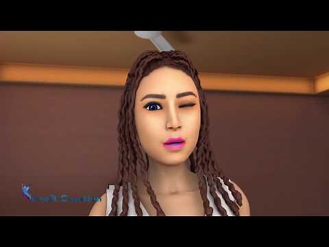 sexy girl animation 3D #KCGI