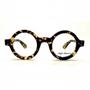 Anglo American 180E Thick Rimmed Round Retro Glasses Tortoiseshell Effect Acetate Available With Matching Sun Clip AA 180E TOSH (B18) - Etsy