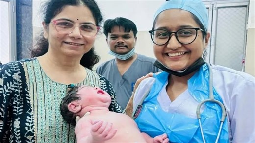 5.2 Kg Baby Born At MP Hospital: Do Overweight Newborns Face Health Complications In Life Ahead?