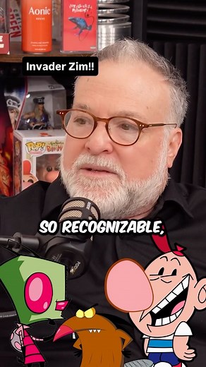 Joe Vulpis ( Ugh It’s Joe ) on Instagram: "How He Became Invader Zim After Angry Beavers!! Meet the voice of our childhood, Richard Horvitz!! #voiceactor #actor"