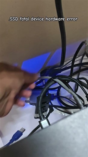 SSD fatal device hardware error