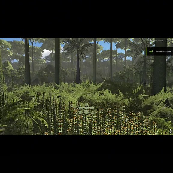 Simulador de Bosque de la Era Carbonífera