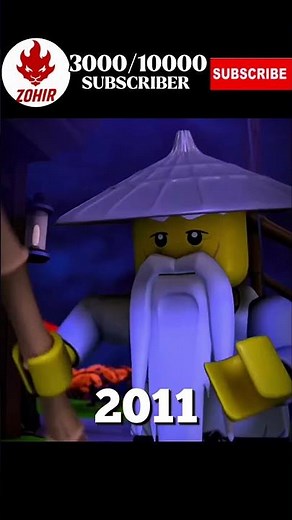 Wu evolution (2023-2011) | #ninjagoedit #ninjago #ninjagoshorts #lego #nostalgia #wu