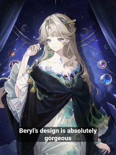 Quick Design Review: Beryl #reverse1999 #reverse1999game | reverse 1999 game