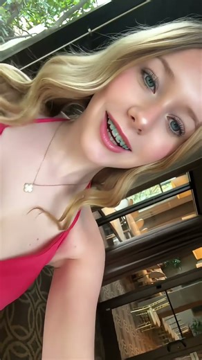 #red #halter #bikini #top #v #neck #plunge #van #cleef #arpels #alhambra #clover #necklace #pendant