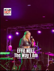 Effie Neill performing live last night at the Country Stars in Concert in association with Hot Country TV 🎶🤠 A fantastic evening of pure country talent — Effie lit up the stage! 💫 | Hot Country TV