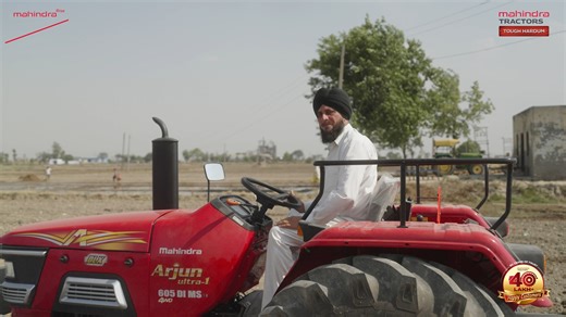 989K views · 4K reactions | Sardar Gurjeet Singh proudly owns a Mahindra Arjun 605 DI MS tractor. He shares his experiences, highlighting its ease of operation, durability with minimal wear and tear, and powerful performance in handling the toughest farming tasks. Watch to learn more about his journey. #MahindraTractors #MahindraArjun #CustomerTestimonials #MeraTractorMeriKahani | Mahindra Tractors | Facebook