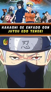 Kakashi se enfada con el Edo tensei 😡 #anime #naruto #kakashihatake #kabutoyakushi | Mememo