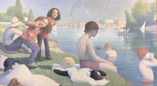 Nick Jr & The National Gallery - Bathers