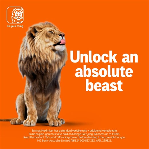 You could get more from your savings with an ING Savings Maximiser. | ING Australia