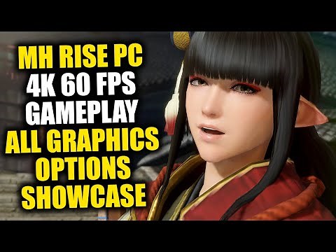 Monster Hunter Rise on PC 4K 60 fps (Demo) | Monster Hunter Rise PC Graphics Options