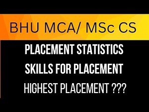 MCA placement in bhu || bhu mca placement reality || mca course || msc computer science course #bhu