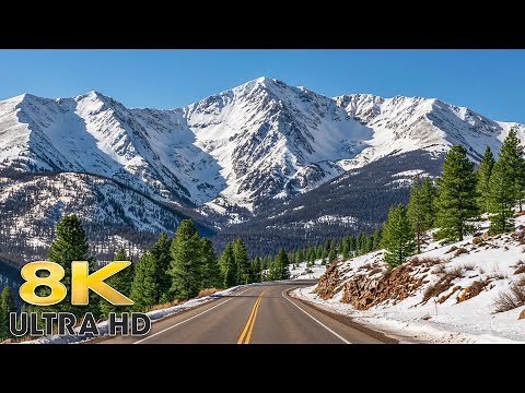 Loveland Pass - Colorado's Highest Scenic Winter Drive 8K