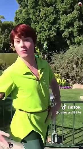 Funny Peter Pan 🤣🥰❤️🤪#usa #funnyvideos #disneyland #disney #funnymoments #disneyworld #fyp #kids #peterpan