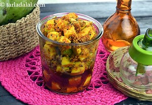 Spicy Mango Pickle Recipe (Aam Ka Achar)