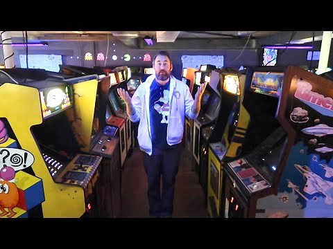 The BEST 80s Themed Airbnb I’ve Ever Seen - 125 Full Size Retro Arcade Games in Private Residence