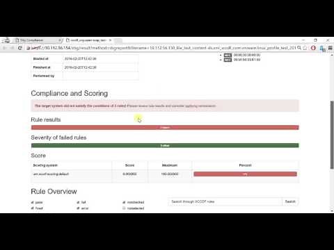 VMware GOLD vApp STIG Assessment and Remediation Tool: Assessing Remote Machine Using XCCDF