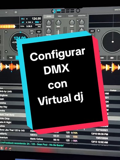 Configuración de DMX con Virtual DJ: Guía Paso a Paso