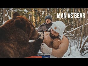 Man Vs Bear armwrestling edition