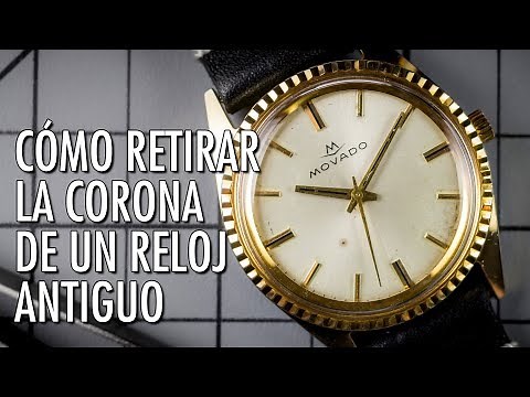 How to Remove the Crown from a Vintage (Movado) Watch
