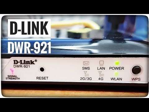 D-Link DWR-921 configuration of the LTE 4G T-Mobile router PL