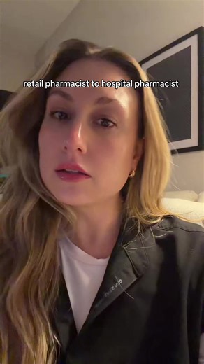 Transitioning from Retail Pharmacist to Hospital Pharmacist