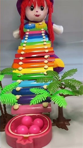 MAGICAL Xylophone Sounds with Marble Balls 🎶