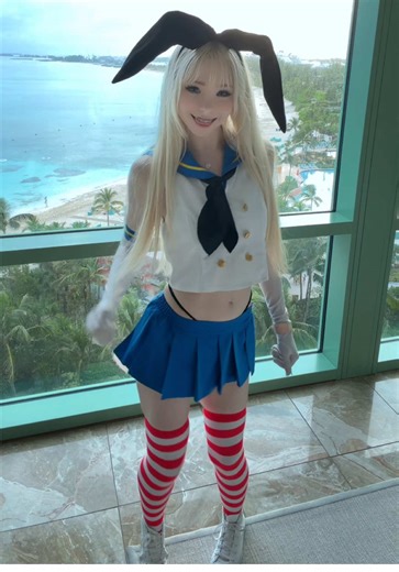 Giant Snowstorm Encounter and Shimakaze Cosplay
