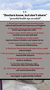 374K views · 1.2K reactions | Powerful tips you didn't know #health #healthyfood #healthylifestyle #healthcare | Whisperinghealthhub #Betty C | Facebook