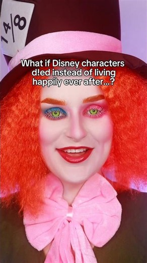 I’m mad at Disney… #madhatter #disneymakeup