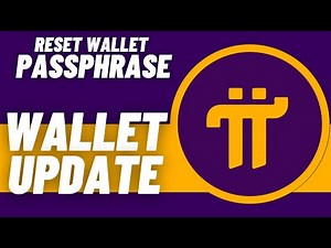 PI UPDATE: HOW TO RECOVER PASSPHRASE