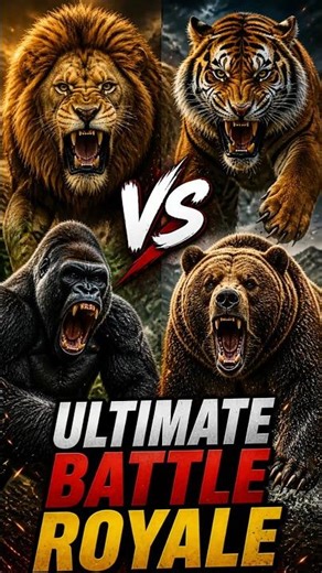 Ultimate Battle Royal.. Who Will Win? #facts #animals