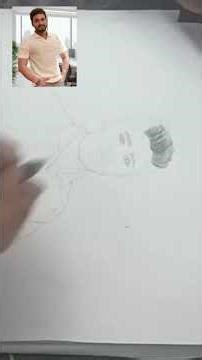 “Photo se pencil sketch ✨ Aapko kaisa laga?”#shorts