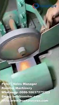 Automatic Fish Hook Cutted Wire Sharpening Machine