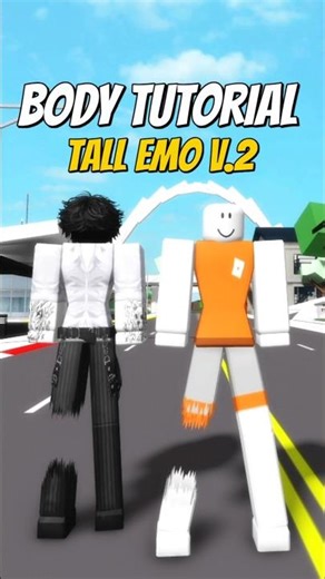 ID BODY TALL EMO V.2 In Brookhaven #roblox #brookhaven