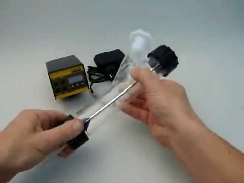 Powder dosing pump / powder dispenser system DOSER - setup