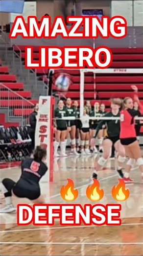 Elite Libero Defense 🔥 D1 Volleyball #libero #dmoon #delaneymoon #d1athlete