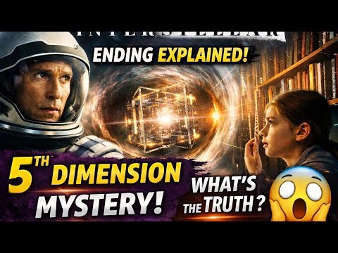 Interstellar Ending Explained 😱 | What is the Truth Behind the 5th Dimension?#interstellar#space 
