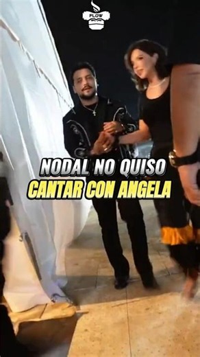 Ángela Aguilar arrived with Nodal, but he didn't want to sing 😮 #angelaaguilar #christiannodal