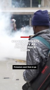 CNN’s Larry Madowo reports from the center of the growing protests in Kenya. | CNN International