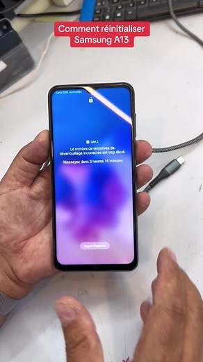 Réinitialiser Samsung, Galaxy A13