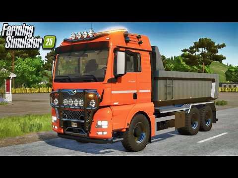 MAN Semi Dump Truck, 2x New Maps, & RCM Console Release! | New Mods FS25